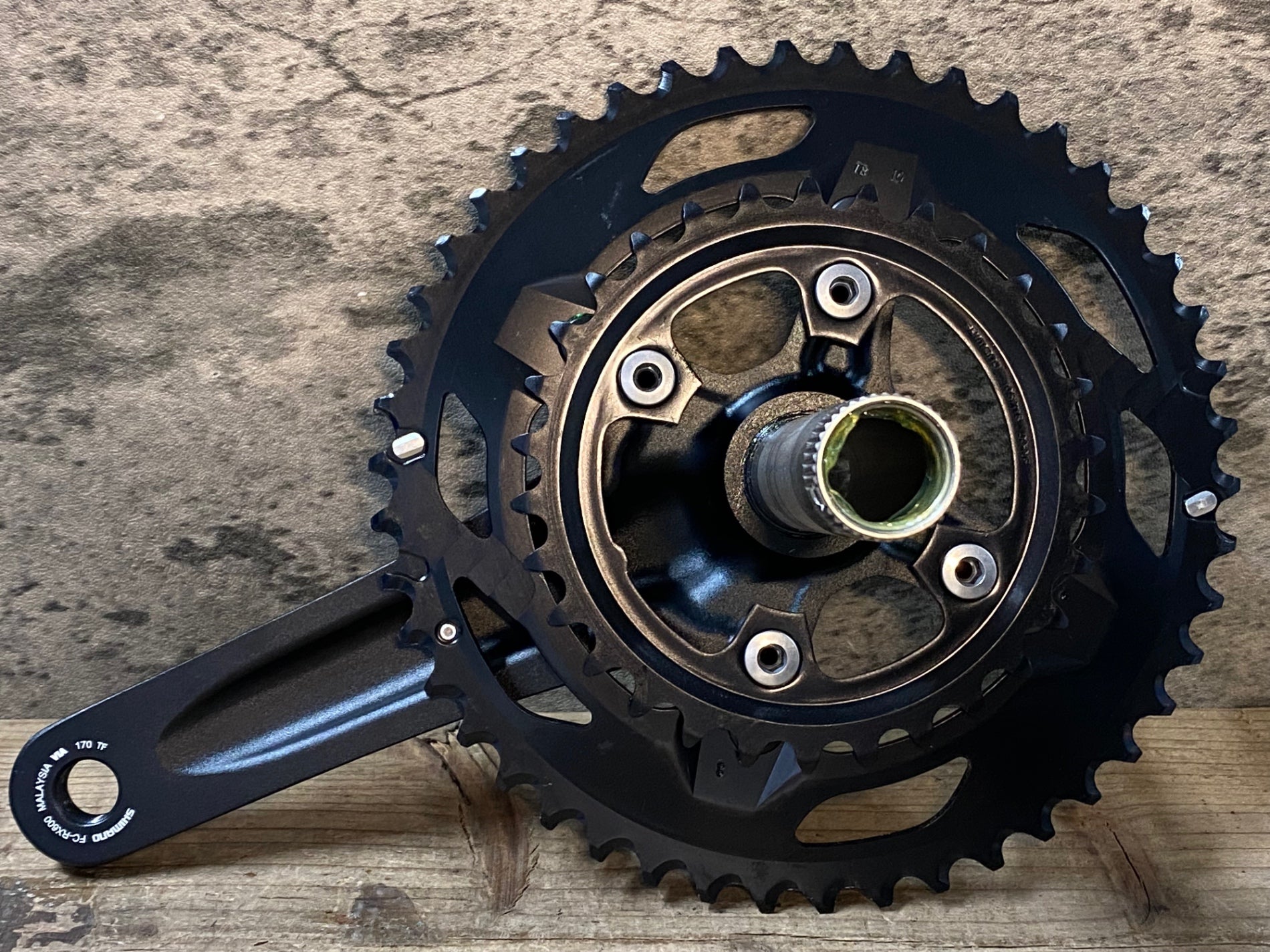 JS563 シマノ SHIMANO GRX FC-RX600 クランクセット 46/30T 170mm