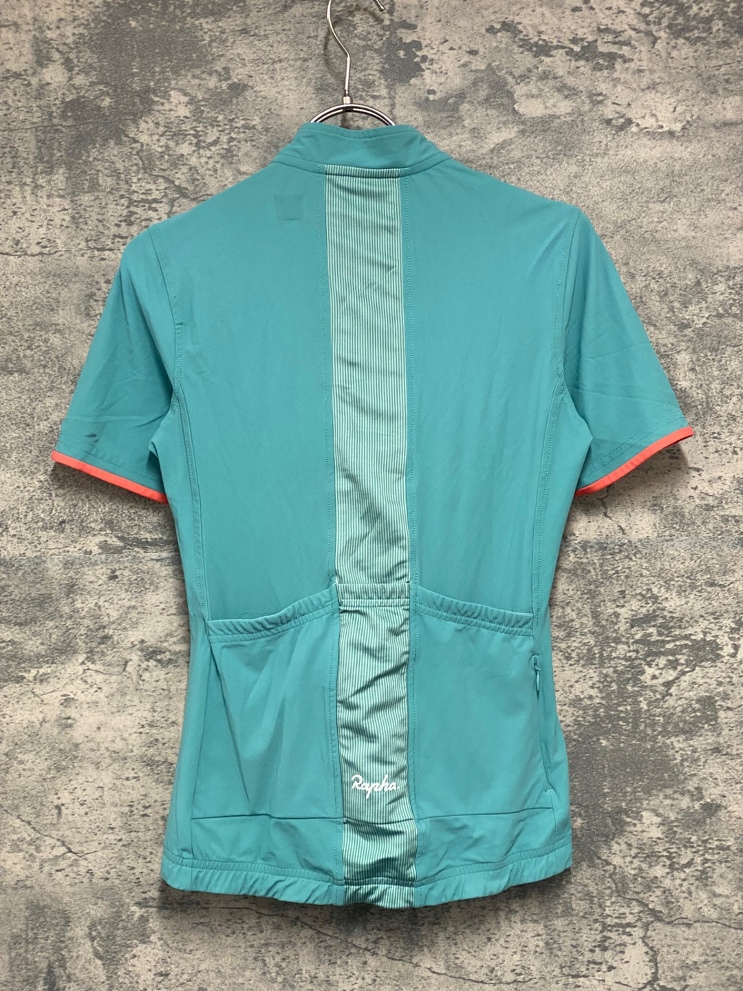 JX639 ラファ Rapha SOUPLESSE JERSEY 半袖 サイクルジャージ ターコイズ レディース S
