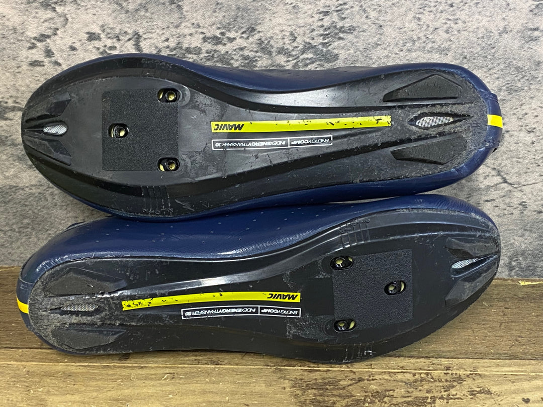 JK852 マヴィック MAVIC COSMIC ELITE ビンディングシューズ 紺 SPD-SL EU 41 1/3