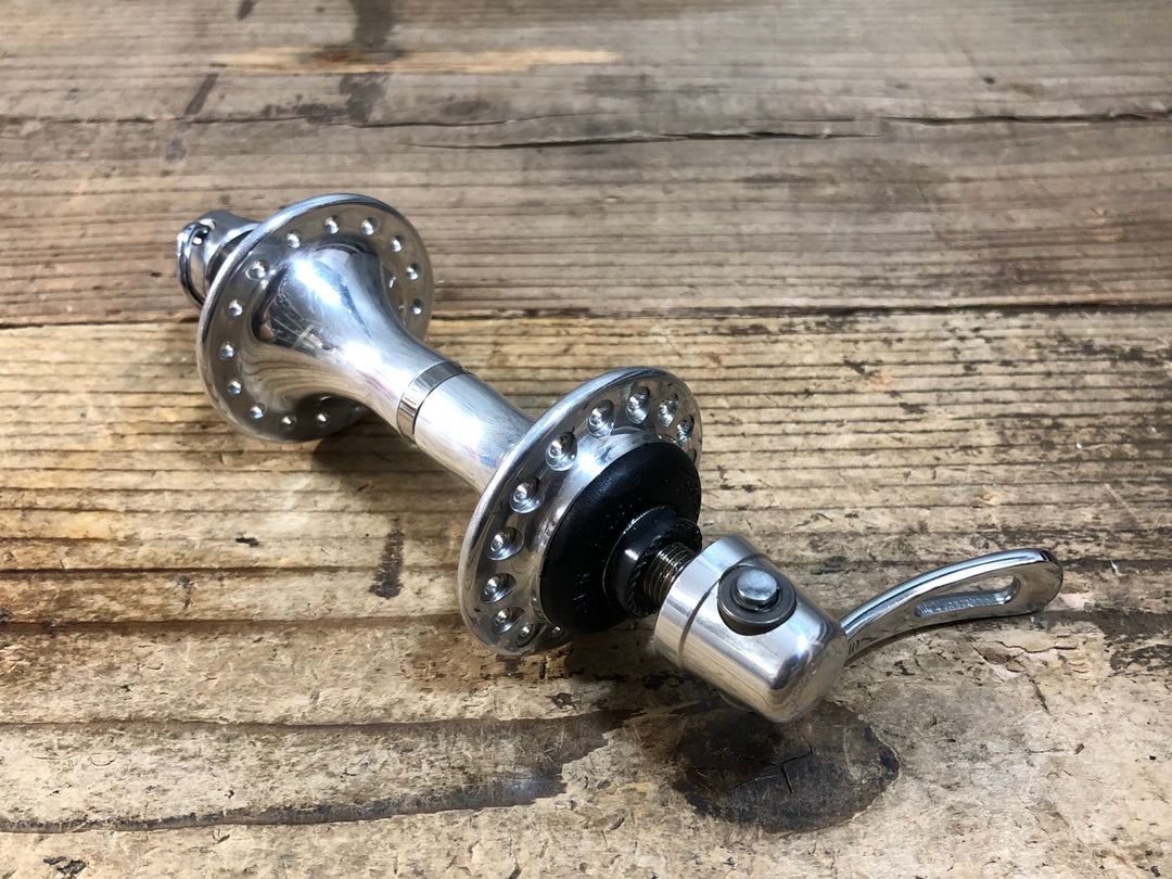 KG438 カンパニョーロ CAMPAGNOLO レコード チタニウム Record Titanium フロント ハブ OLD100 32H