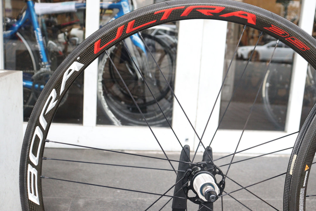 カンパニョーロ CAMPAGNOLO ボーラ ウルトラ BORA ULTRA 35 シマノ 11S/12S カーボン チューブラー ホイールセット 【横浜店】