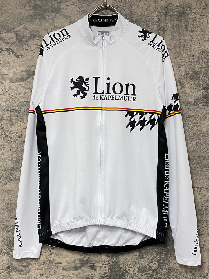 JX128 カペルミュール kapelmuur 半袖 サイクルジャージ XL 白