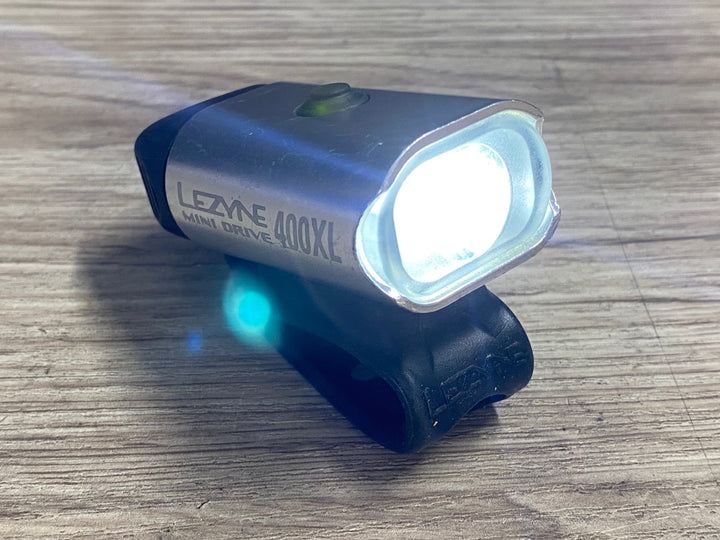 JX438 レザイン LEZYNE MINIMINI DRIVE 400XL フロントライト 点灯確認済