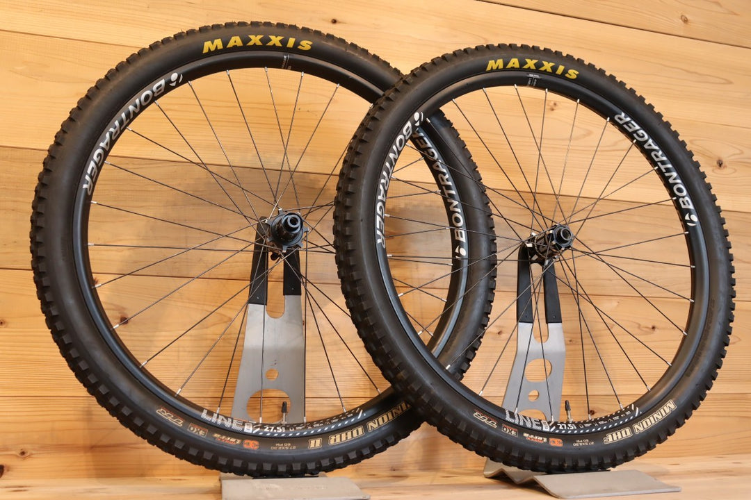 ボントレガー BONTRAGER ライン エリート LINE ELITE アルミ チューブレス ホイールセット シマノMTB11Sフリー 27.5インチ 15×100/12×142スルー対応 【千葉店】