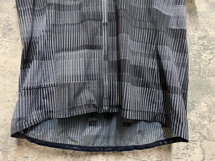 JN423 ラファ Rapha WOMEN'S FLYWEIGHT JERSEY - PRINTS 半袖 サイクルジャージ 黒 S
