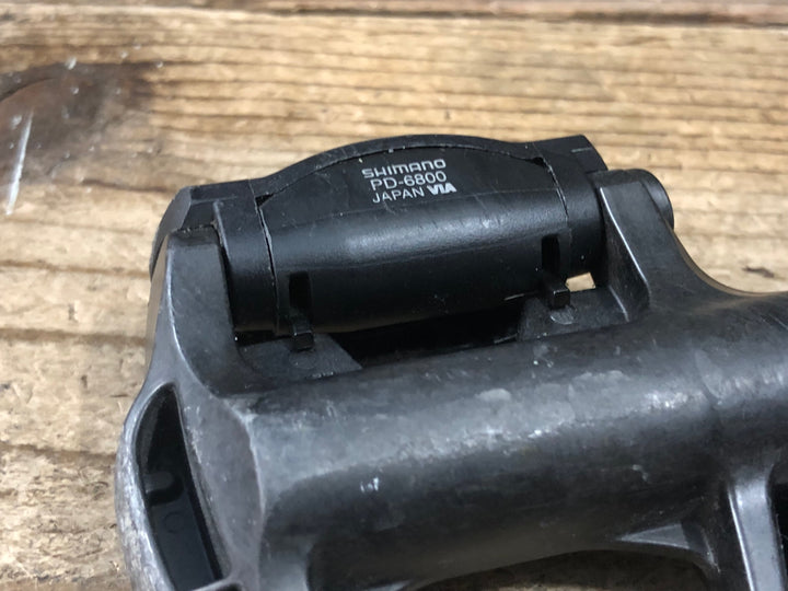 JU021 シマノ SHIMANO アルテグラ ULTEGRA PD-6800 ビンディングペダル SPD-SL