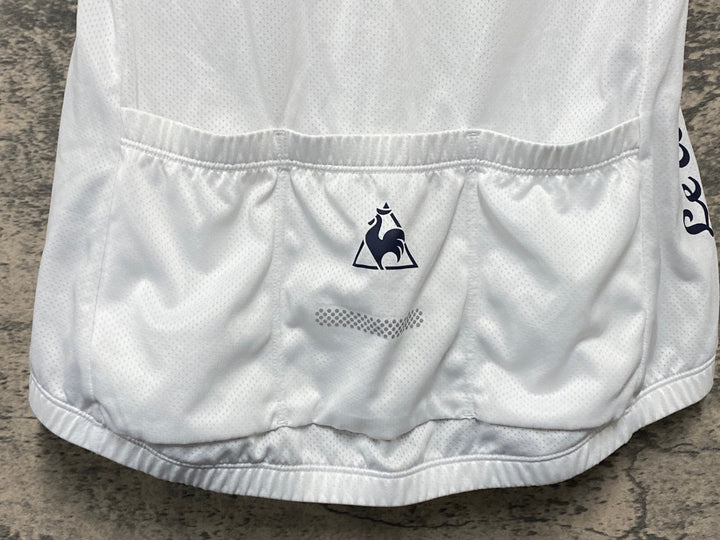 JW615 ルコックスポルティフ le coq sportif 半袖サイクルジャージ 白 M レディース