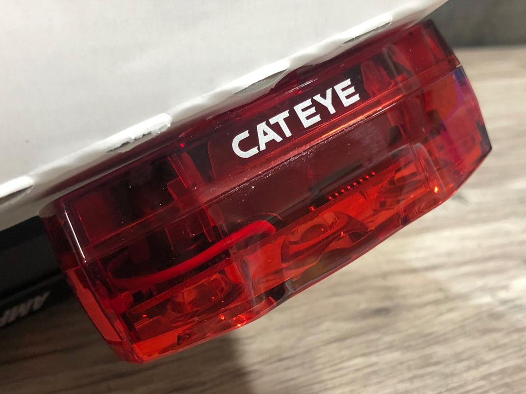 JX848 キャットアイ CATEYE AMPP900 VIZ300 前後ライトセット 点灯確認済