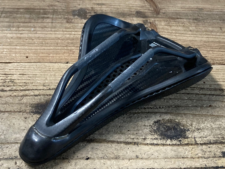 KF499 スペシャライズド SPECIALIZED S-WORKS POWER WITH MIRROR SADDLE サドル 143mm カーボンレール ※中央部繊維切れのためジャンク