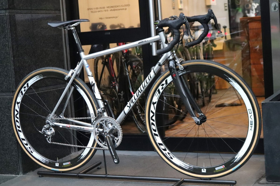 スペシャライズド SPECIALIZED アレー エリート ALLEZ ELITE 2004モデル 56サイズ カンパニョーロ ケンタウル 10S スチール ロードバイク 【東京南麻布店】
