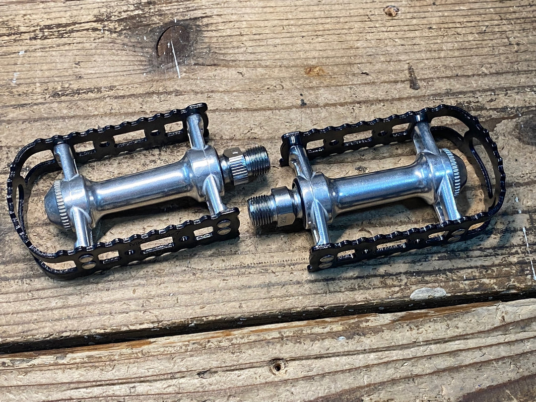 JJ017 三ヶ島 MKS BM-7 BMX フラットペダル ブラックケージ