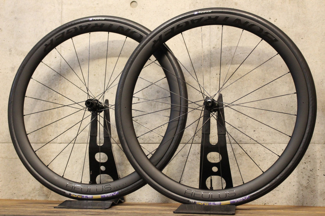 ボントレガー BONTRAGER アイオロス プロ AEOLUS PRO 37 TLR DISC カーボン チューブレスレディ ホイールセット シマノ11S/12S 21C 【福岡店】