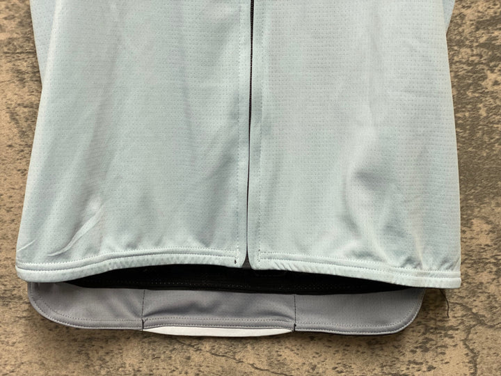KH471 カステリ CASTELLI 半袖 サイクルジャージ 黒白グレー XS