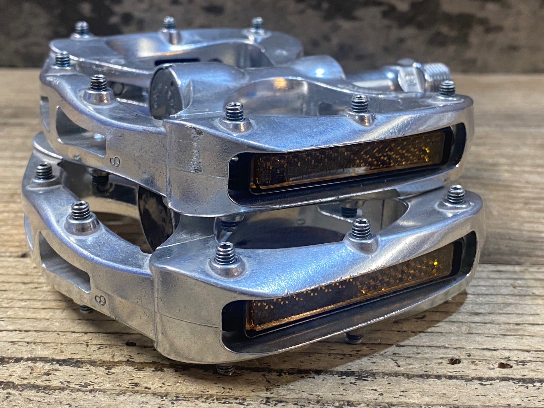 JU469 三ヶ島 MKS Pretzel フラットペダル シルバー – BICI AMORE