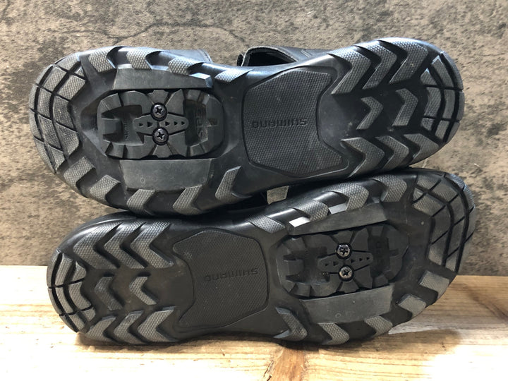 KH689 シマノ SHIMANO SD5 SH-SD501 M L01 S ビンディングシューズ サンダル 黒 EU39