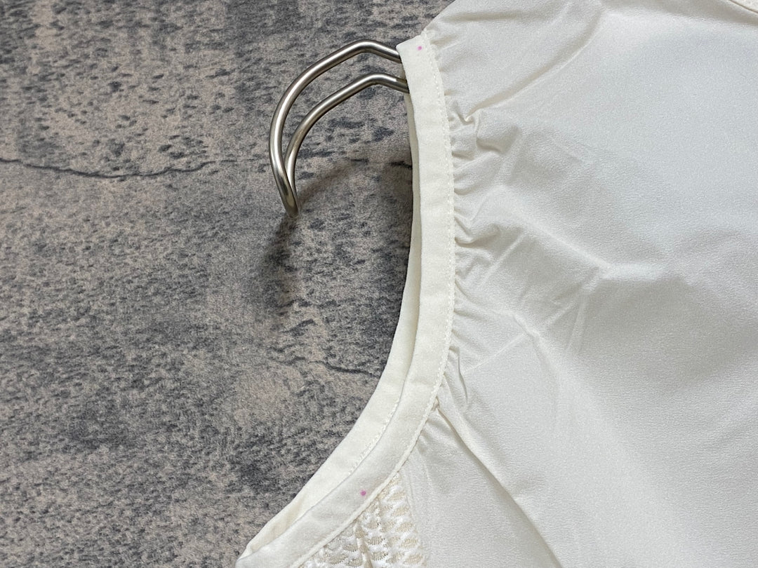 JY509 パスノーマルスタジオ PAS NORMAL STUDIOS Mechanism Stow Away Gilet ジレ サイクルベスト オフホワイト M ※汚れ