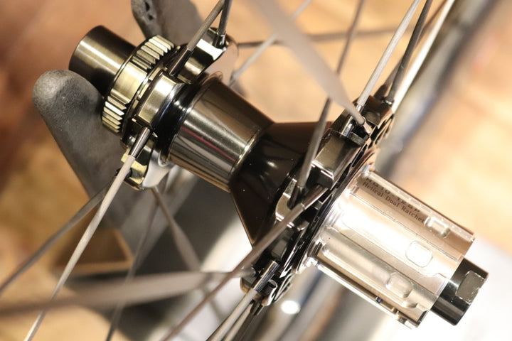 エリートホイールズ ELITEWHEELS ドライブ DRIVE HELIX 46D CS カーボン チューブレスレディ ホイールセット シマノ11S/12S 【東京南麻布店】