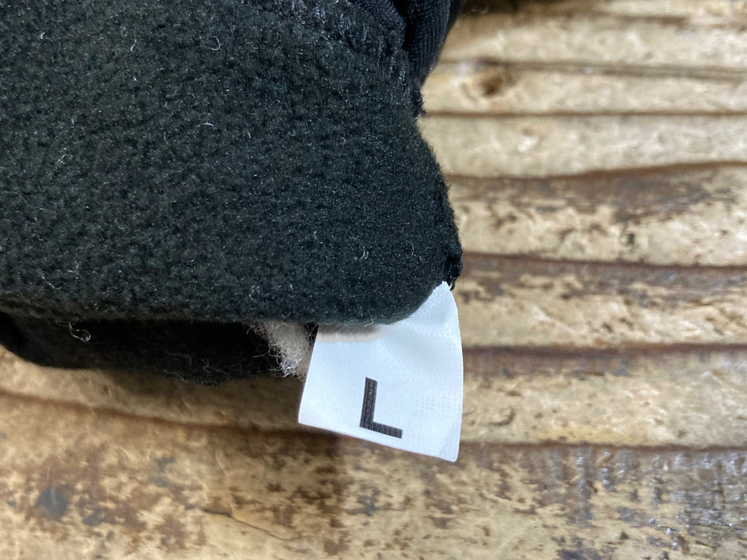KF826 カフェドシクリステ CAFE DU CYCLISTE AUDAX 長指 ウィンターグローブ リフレクター 黒 L