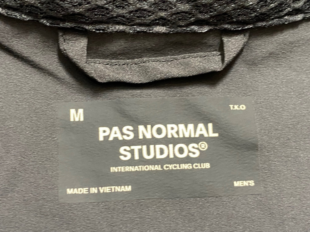 JR932 パスノーマルスタジオ PAS NORMAL STUDIOS T.K.O. Mechanism Stow Away Gilet ジレ サイクルベスト 黒 M