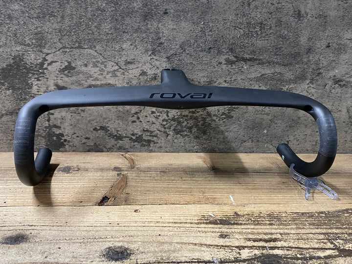 KN465 ロヴァール ROVAL RAPIDE COCKPIT カーボン ドロップハンドル 一体型 WIDTH 420mm 90mm -6°