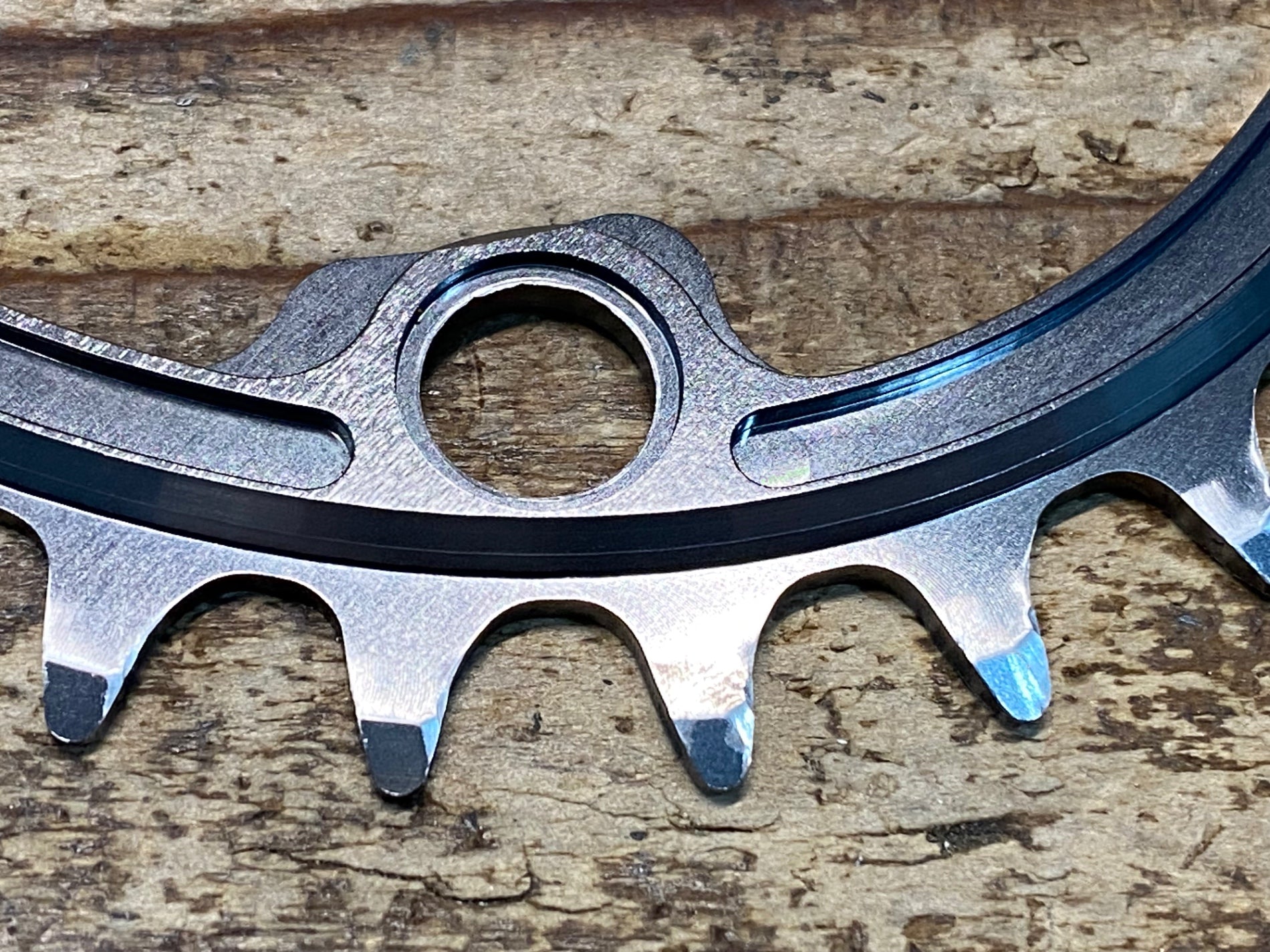 JK091 スギノ Sugino CYCLOID CY4-SHC 楕円チェーンリング 33T BCD