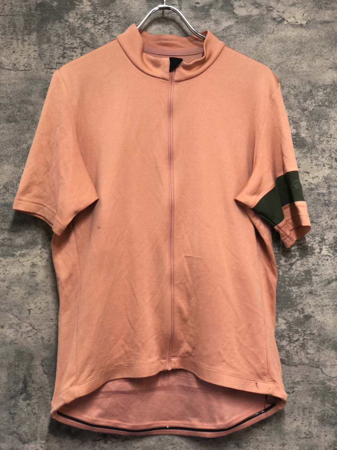 KM811 ラファ Rapha CLASSIC JERSEY Ⅱ 半袖 サイクルジャージ ベージュ XL ※擦れ