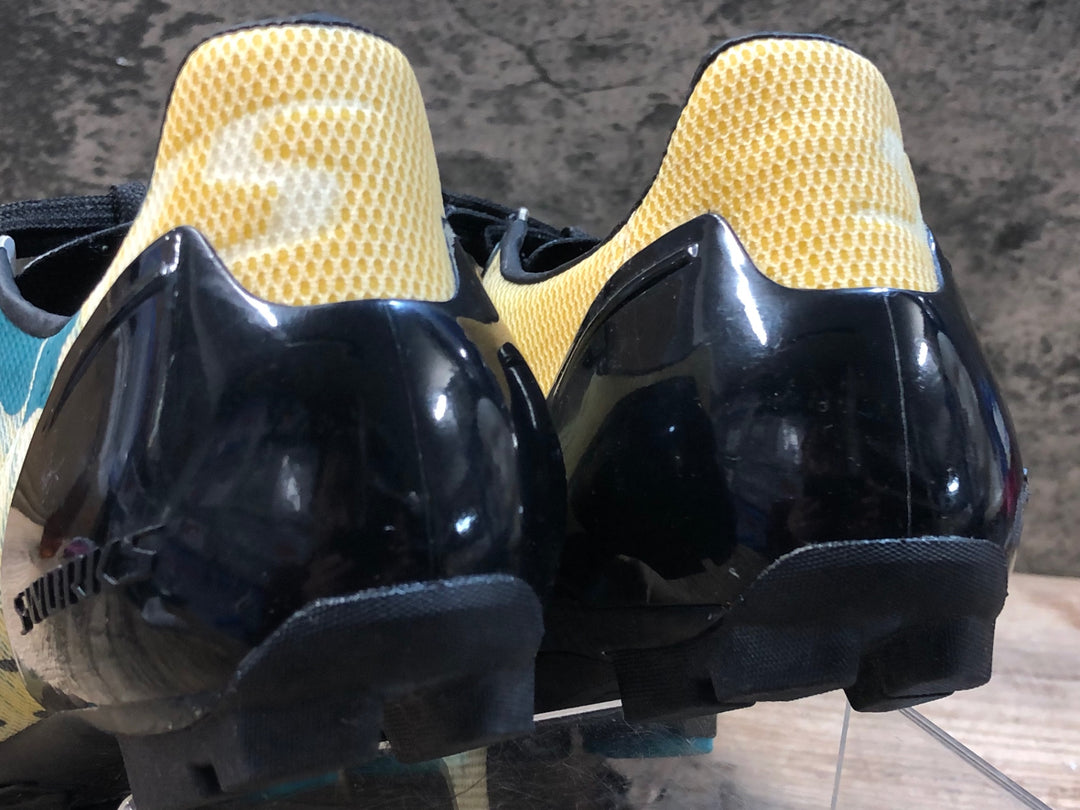 JZ441 スペシャライズド SPECIALIZED レーコン レース S-WORKS RECON LACE ビンディングシューズ EU42 2穴 緑カモ
