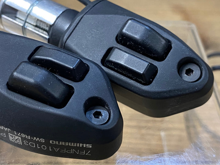 KP442 シマノ SHIMANO アルテグラ ULTEGRA SW-R671 左右セット バーエンドスイッチ Di2 接続確認済み
