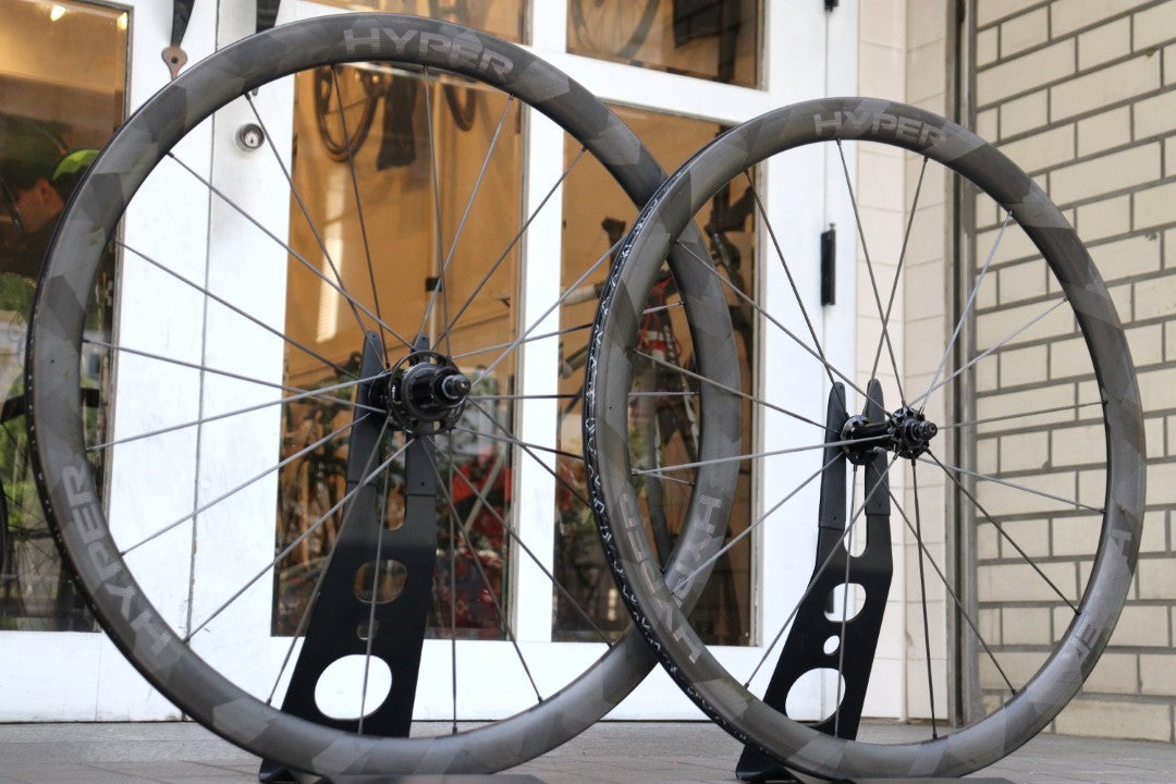 ウィンスペース WINSPACE ルンハイパー LUN HYPER 38mm リム カーボン クリンチャー チューブレスレディ ホイールセット シマノ11S/12S 【横浜店】