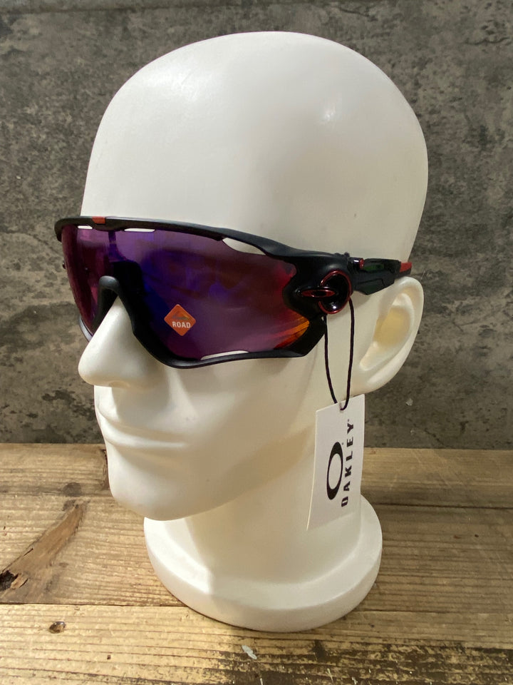 KJ387 オークリー OAKLEY JAW BREAKER サングラス アイウェア 黒 PRIZM ROAD