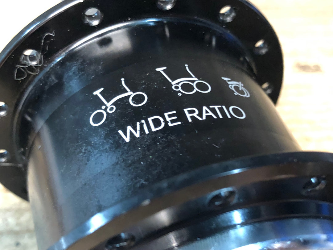 JM181 ブロンプトン Brompton Sturmey Archer Wide Ratio Hub ハブ 黒