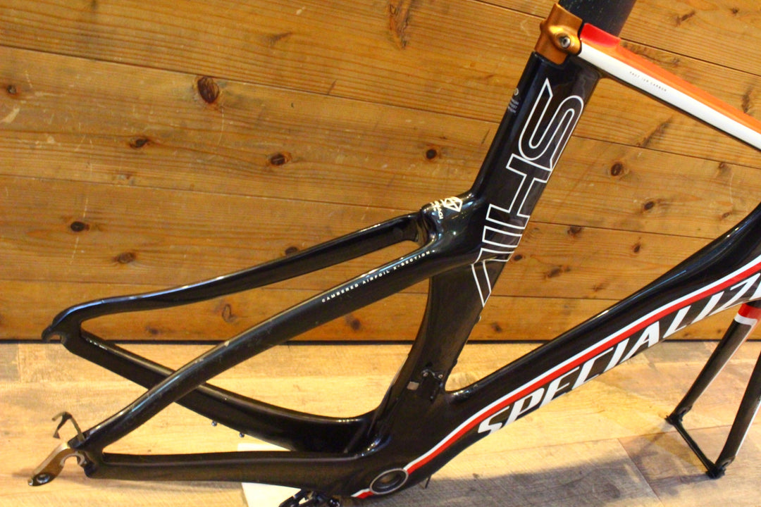スペシャライズド SPECIALIZED シヴ SHIV EXPERT 2015 Mサイズ カーボン トライアスロンバイク フレームセット 【名古屋店】