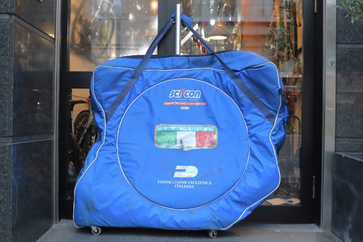 シーコン SCICON テクニカルバッグ TECHNICAL BAG 大型 輪行バッグ バイクケース リムブレーキ用 ブルー 【東京南麻布店】