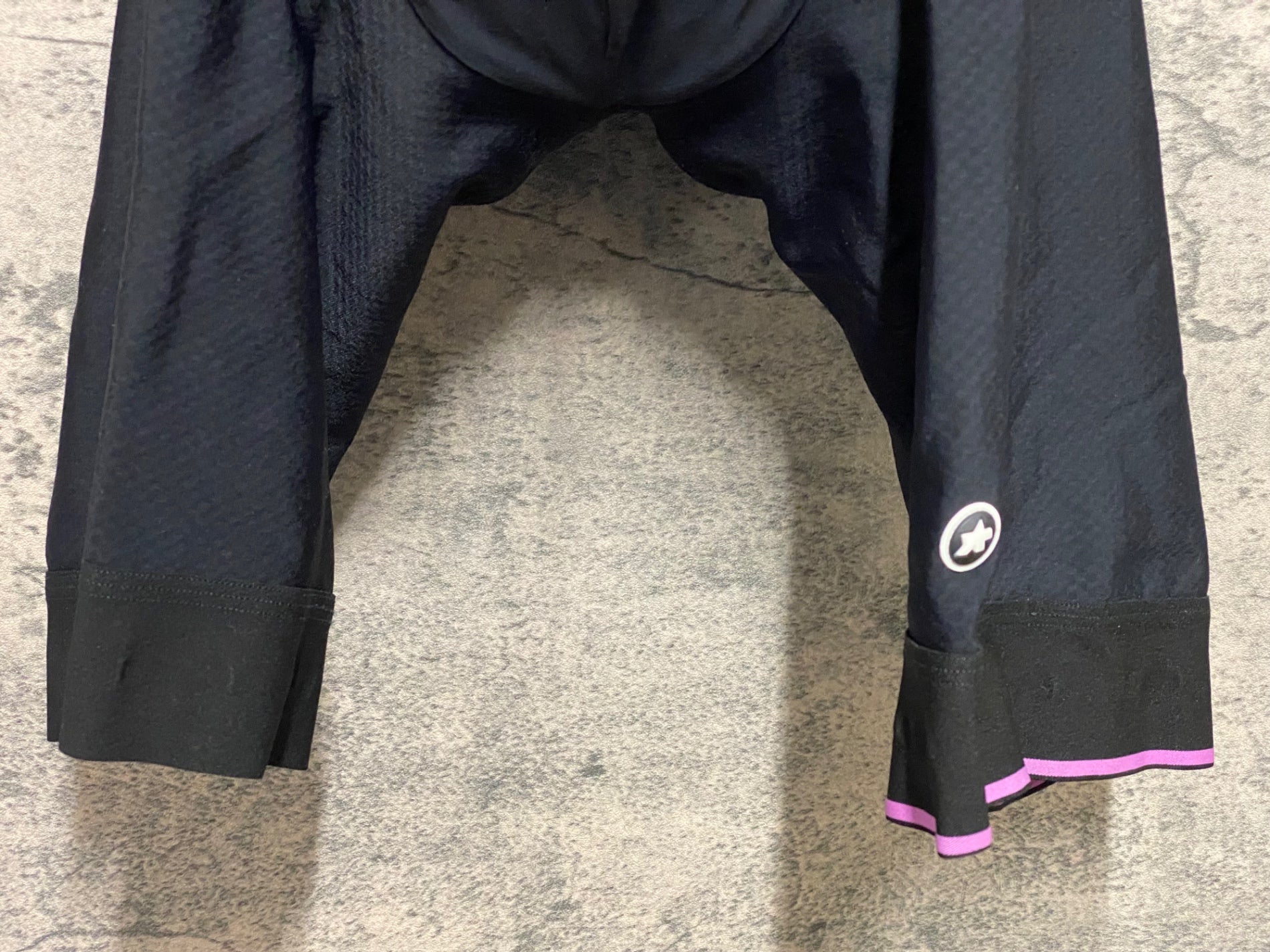 JN728 アソス assos T.Tiburu S7 Bib Shorts ビブショーツ 黒 M 裏起毛