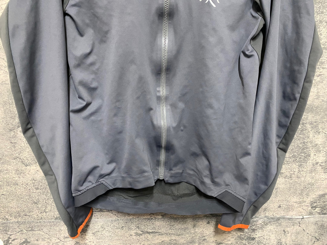KS045 セブンメッシュ 7MESH 長袖 サイクルジャケット グレー M 裏起毛 WINDSTOPPER