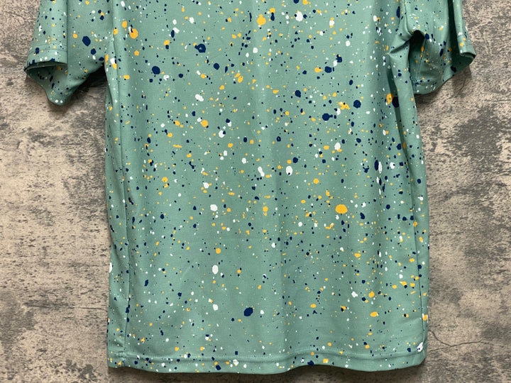 JP565 ソース SAUCE CYCLE 半袖 Tシャツ 総柄 M
