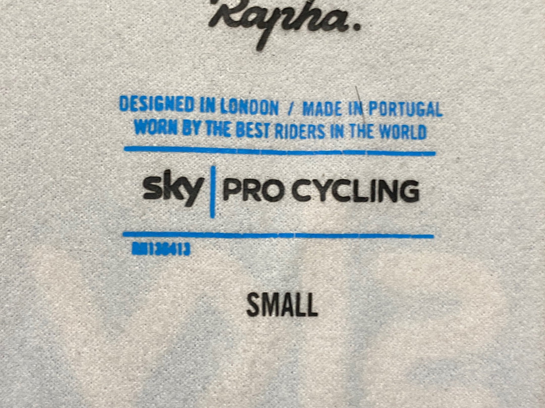 JR086 ラファ Rapha TEAM LONG SLEEVE SERSEY 長袖サイクルジャージ 黒 S 裏起毛