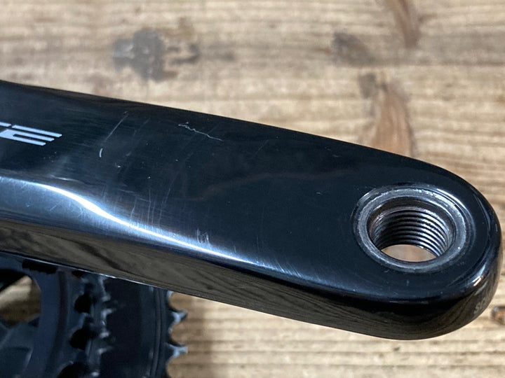 JL034 4iiii PRECISION PRO シマノ SHIMANO デュラエース DURA-ACE FC-R9200 172.5mm 54/40T 接続確認済み ※パワーメーターヒビあり