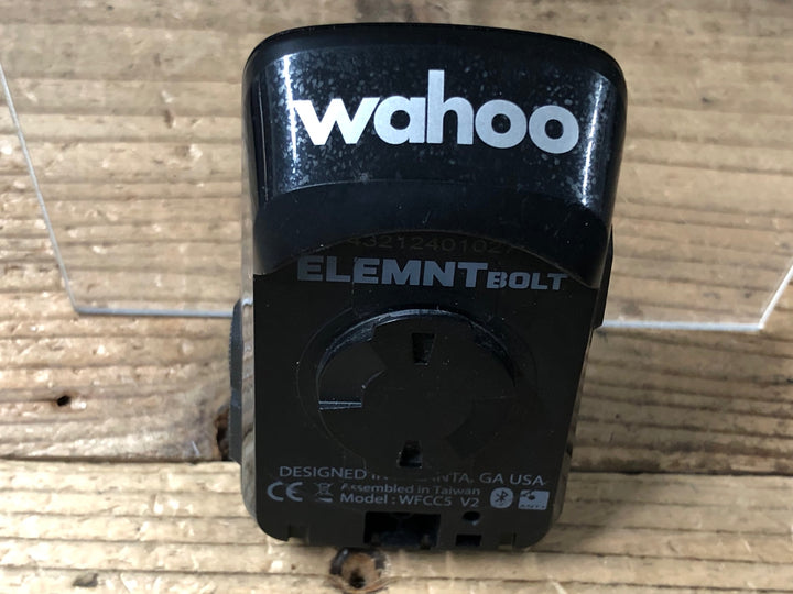 JV353 ワフー WAHOO ELEMENT BOLT サイクルコンピューター WFCC5 V2