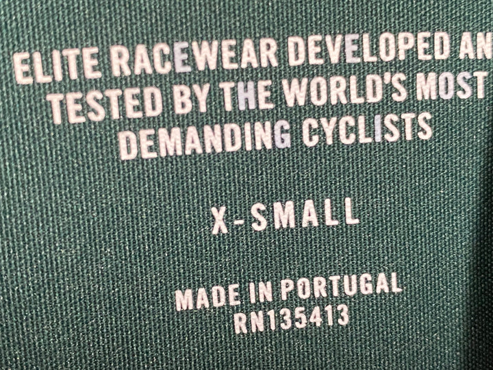 KF570 ラファ Rapha RCC X PAUL SMITH PRO TEAM MIDWEIGHT JERSEY 半袖 サイクルジャージ 緑 XS