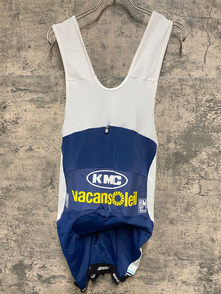 KB715 サンティーニ Santini ビブショーツ 青 白 L vacansoleil