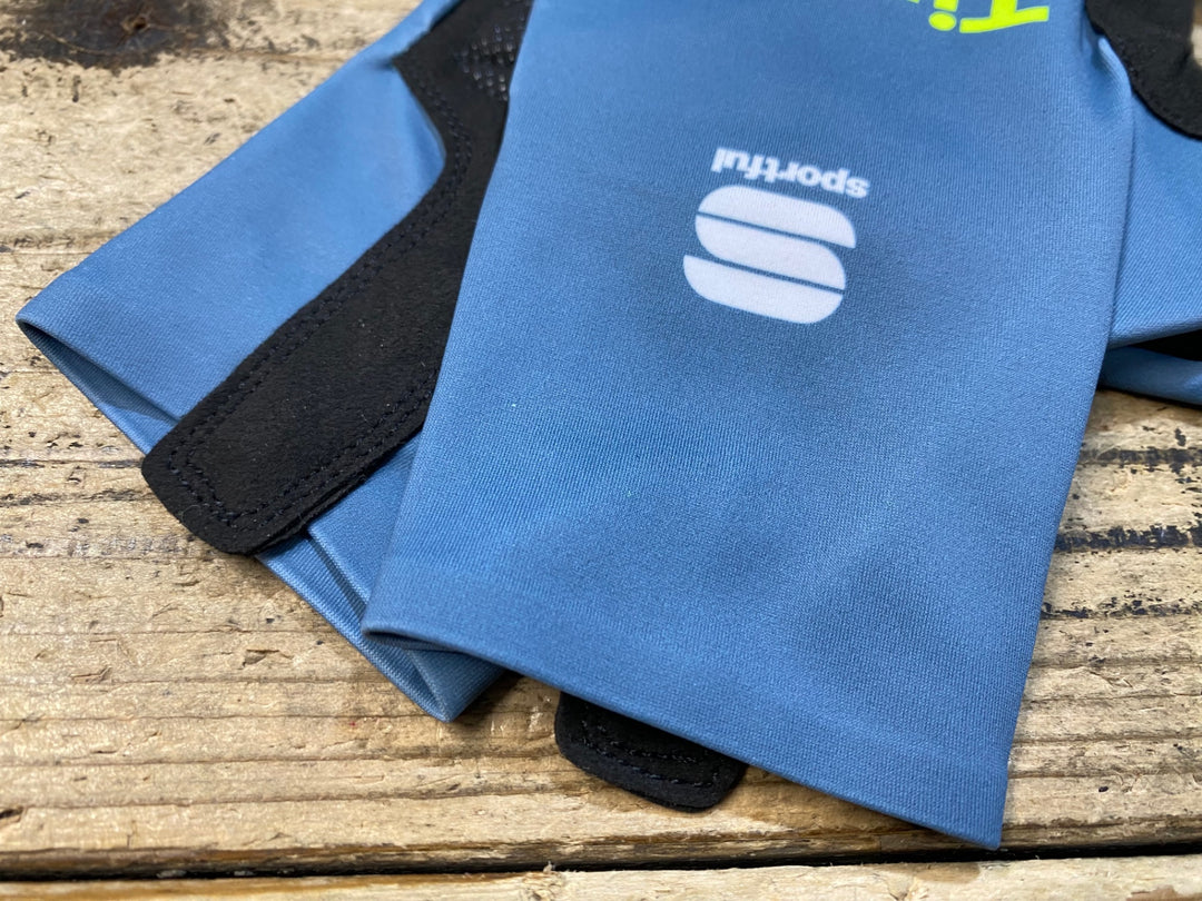 KJ841 スポーツフル sportful AERO TEAM GLOVE 指切 グローブ 青 L TINKOFF