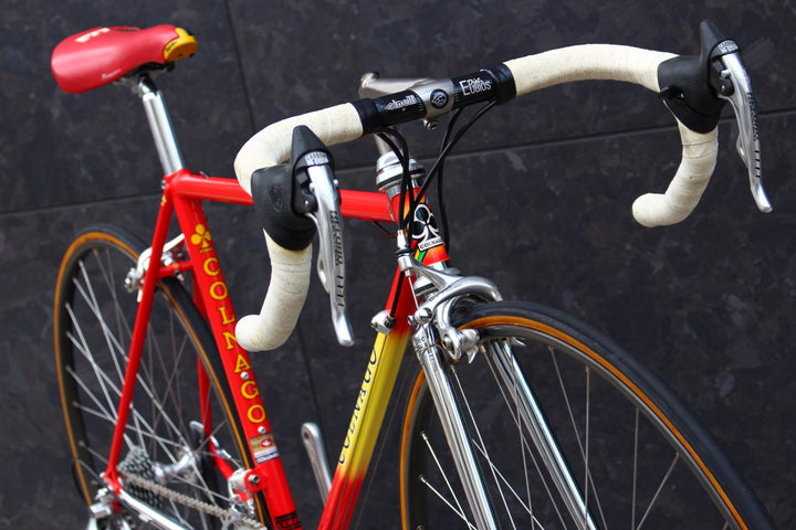 コルナゴ COLNAGO スパイラルコニック SPIRAL CONIC SLX 1990頃 カンパニョーロ レコード チタニウム 8S クロモリ ロードバイク 【福岡店】