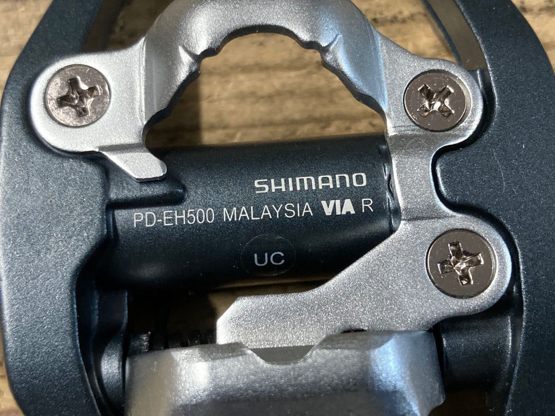 KA098 シマノ SHIMANO PD-EH500 ビンディングペダル SPD 片足フラット