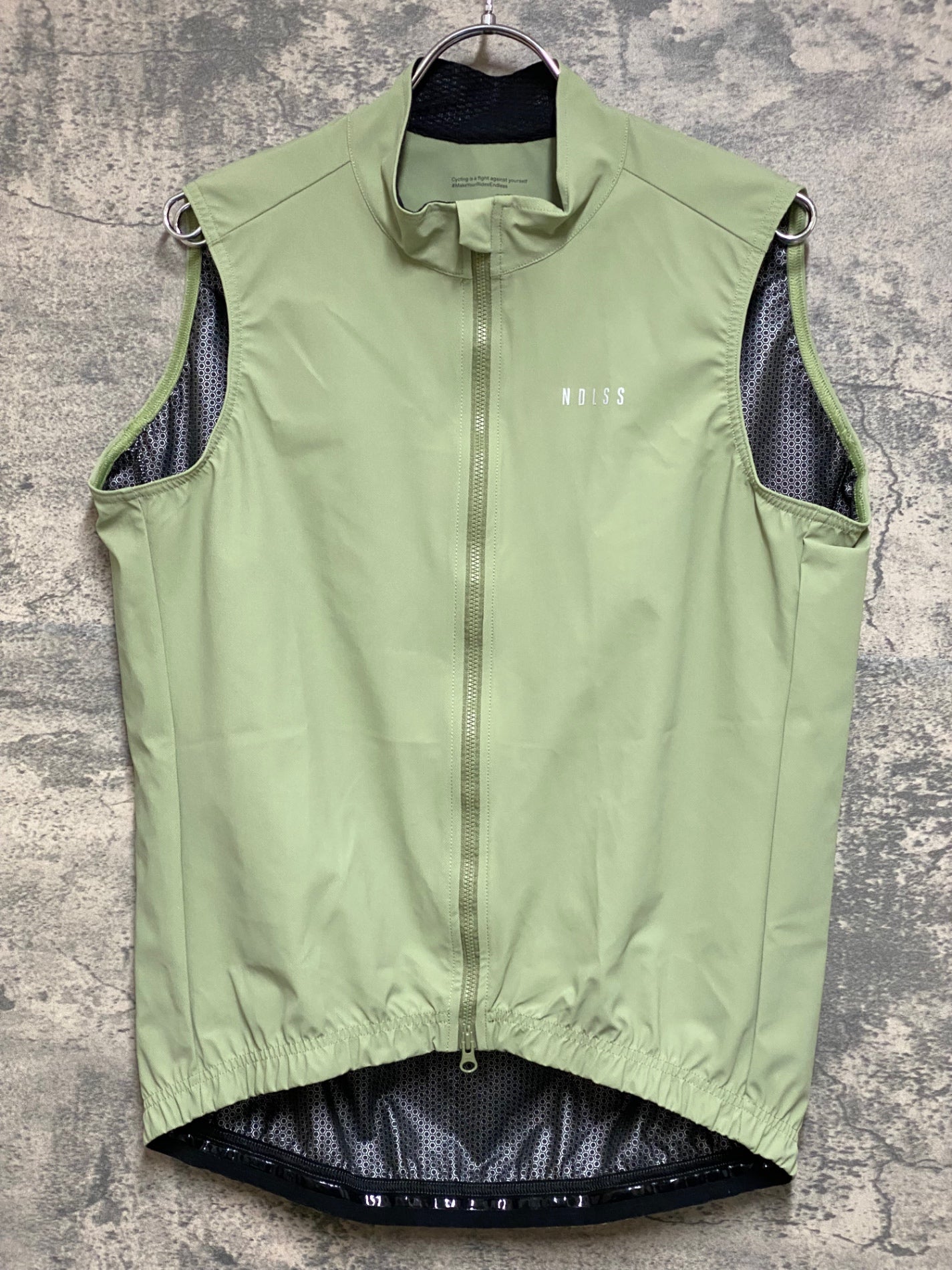 NDLSS ジレ　M KD767 エンドレス NDLSS サイクルベスト ジレ モスグリーン L – BICI