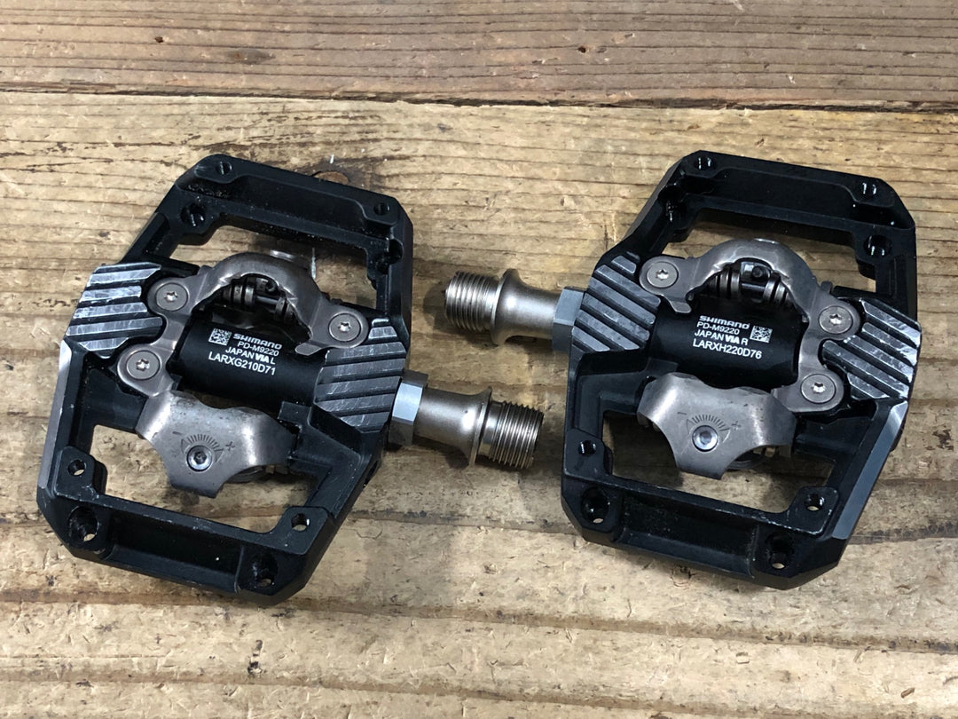 KQ214 シマノ SHIMANO XTR PD-M9220 ビンディングペダル SPD