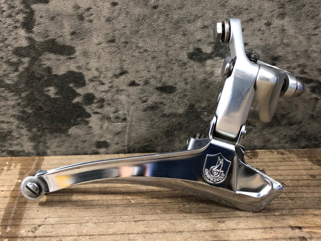 KJ076 カンパニョーロ CAMPAGNOLO CROCE D'AUNE フロントディレイラー 2S バンド式 Φ28.5