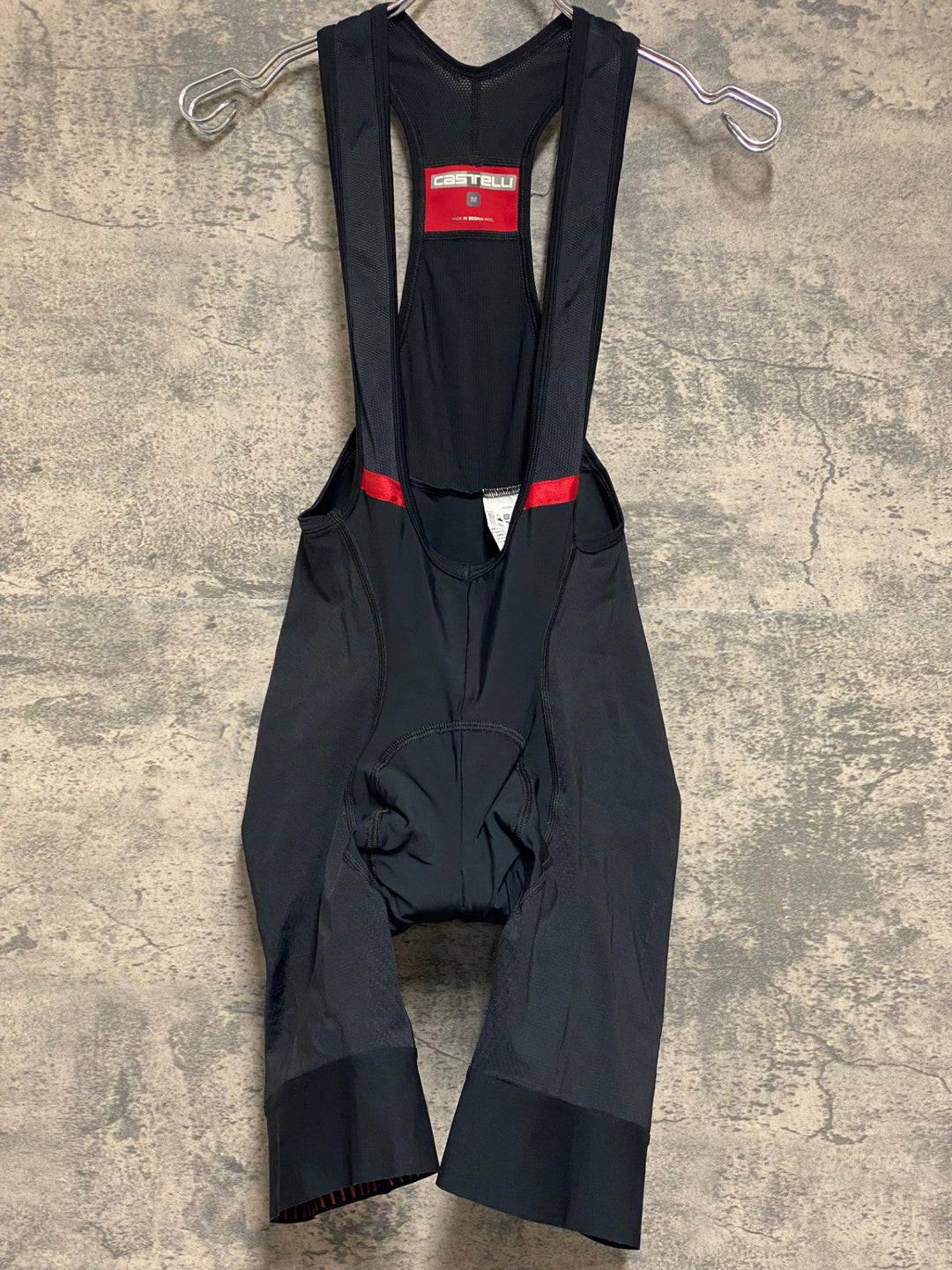 KJ525 カステリ CASTELLI ビブショーツ 黒 M