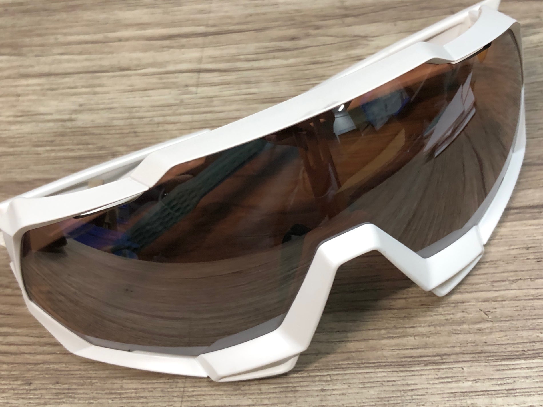 JR938 100％ SPEEDTRAP サングラス アイウェア 白 HiPER – BICI AMORE