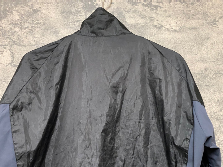 KD014 カステリ CASTELLI 長袖 ウインドブレイカー 黒 グレー L